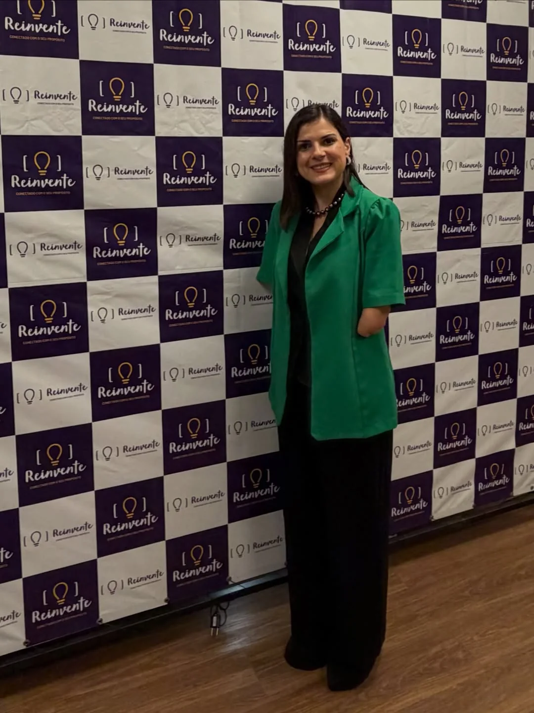Ana Paula Oliveira em evento